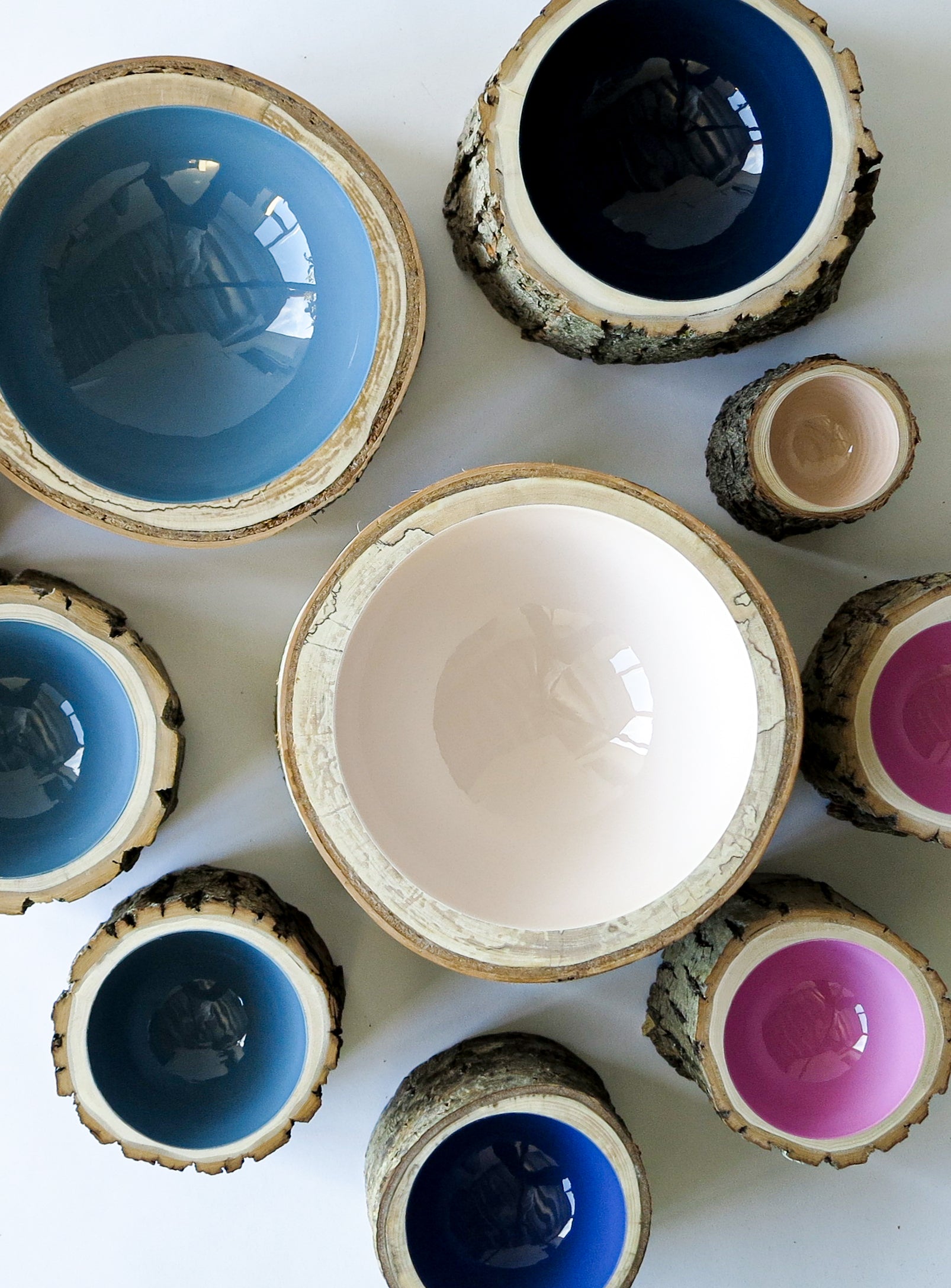 Log Bowl | Size 7 | Denim