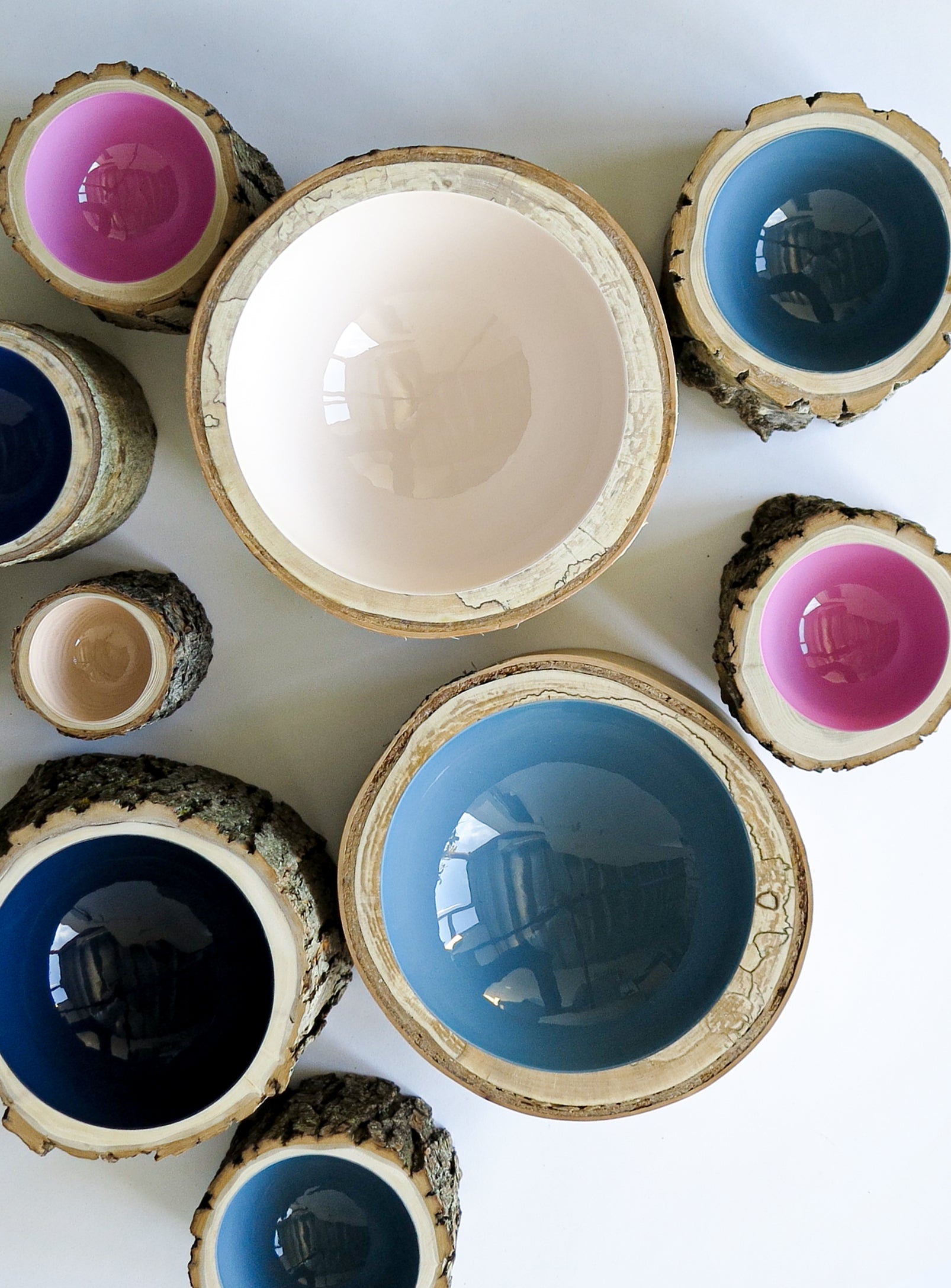 Log Bowl | Size 7 | Denim