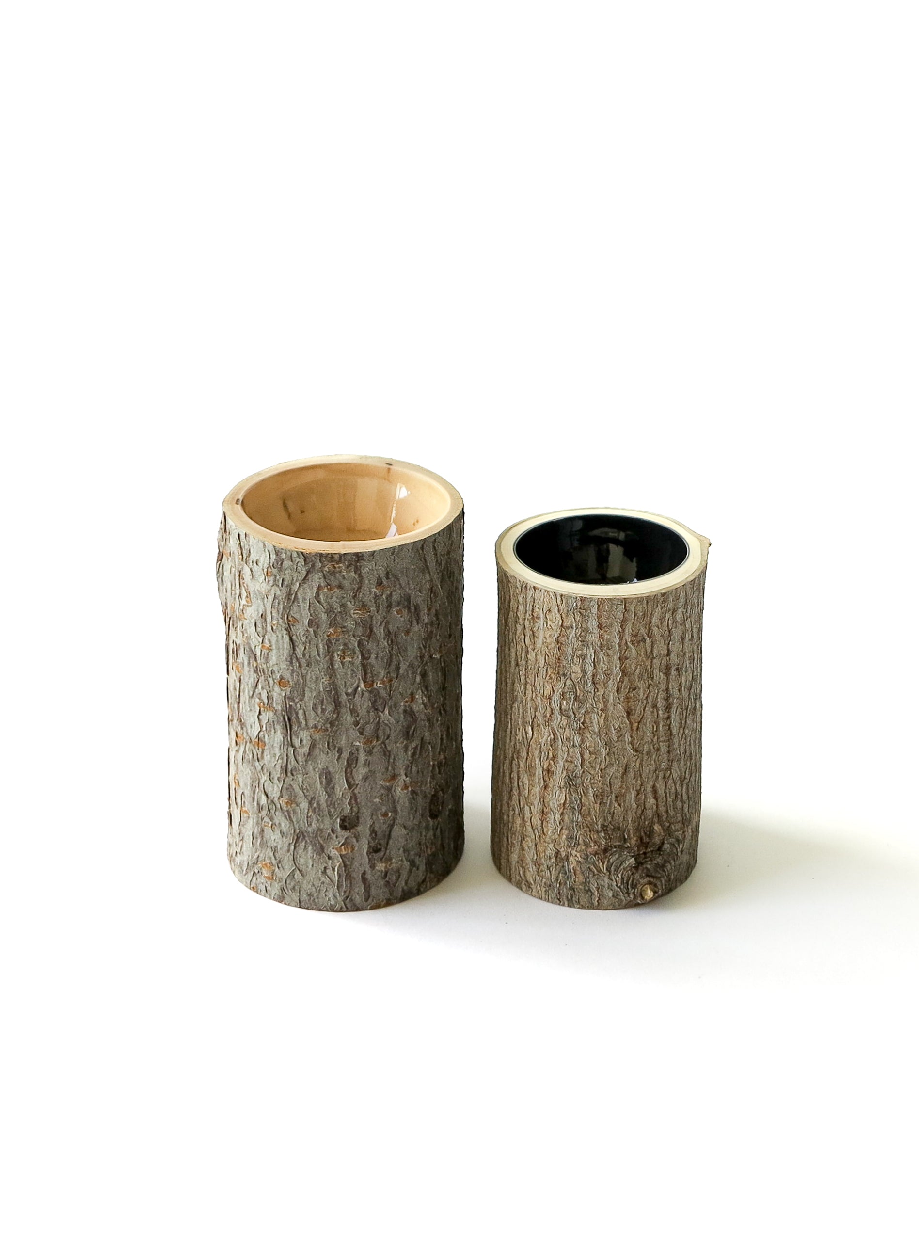 Log Bowl | Duo Gift Set |  Clear, Liquorice