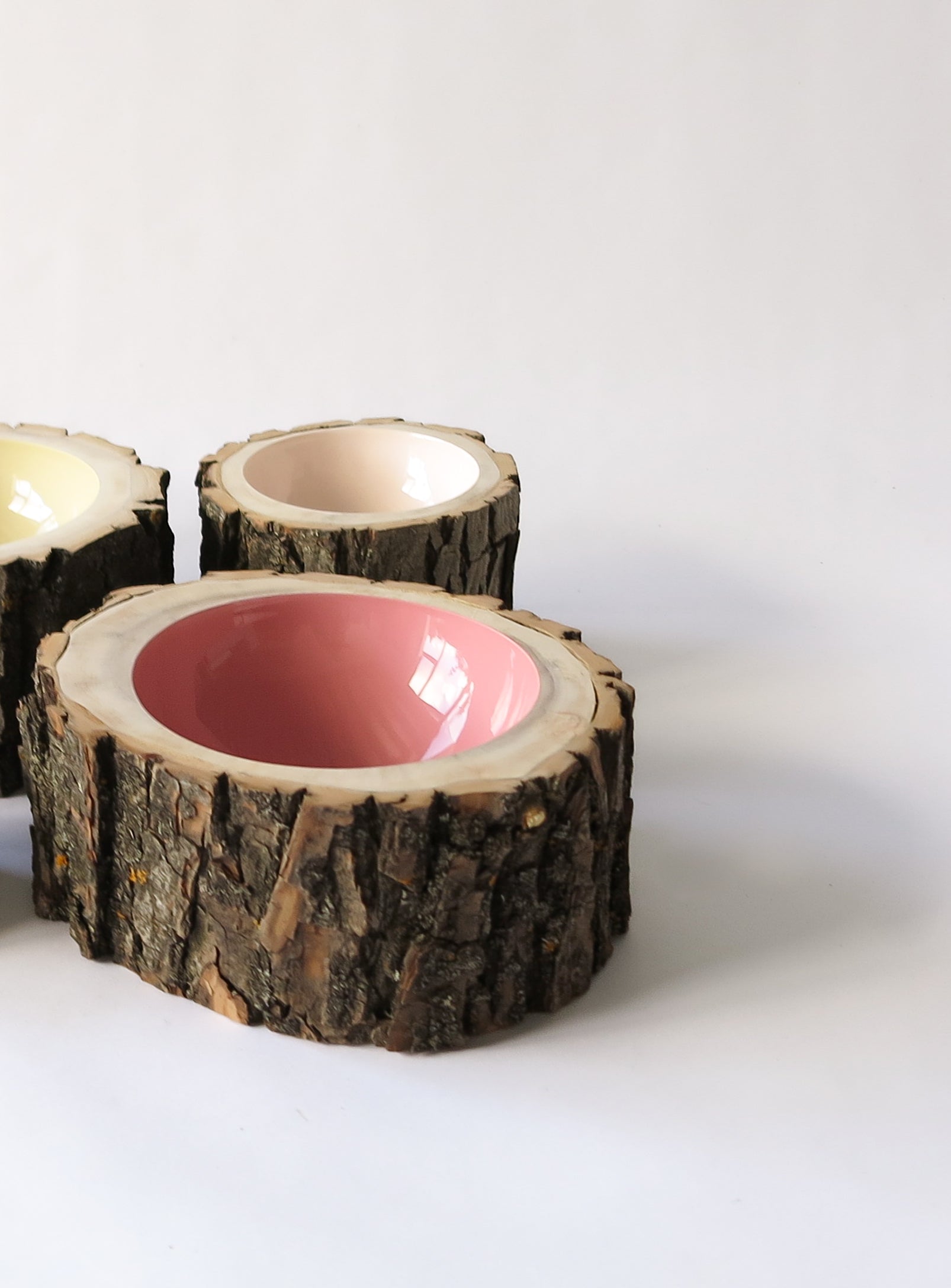 Log Bowl | Size 7 | Rose