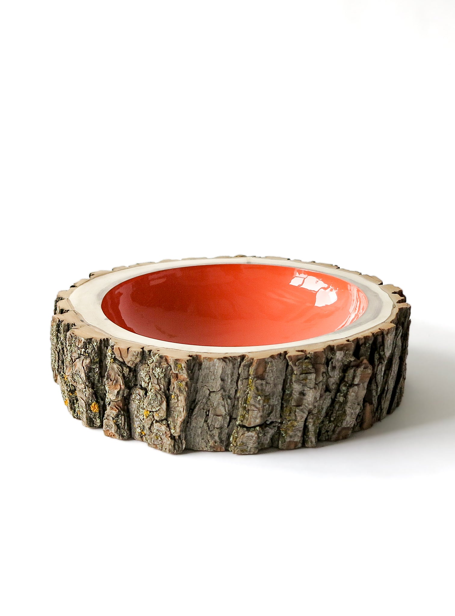 Log Bowl | Size 10 | Coral
