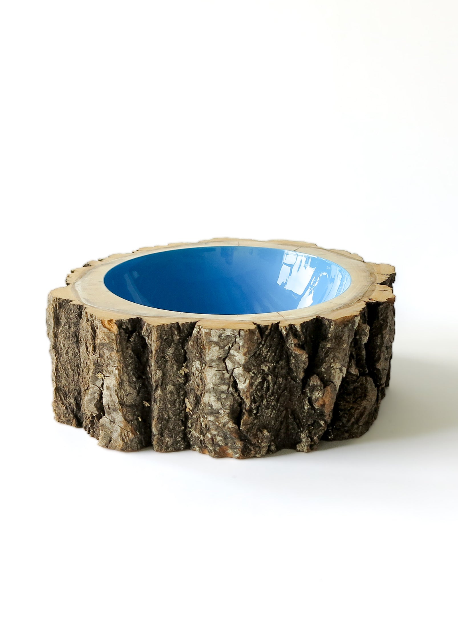 Log Bowl | Size 11 | Bluejay