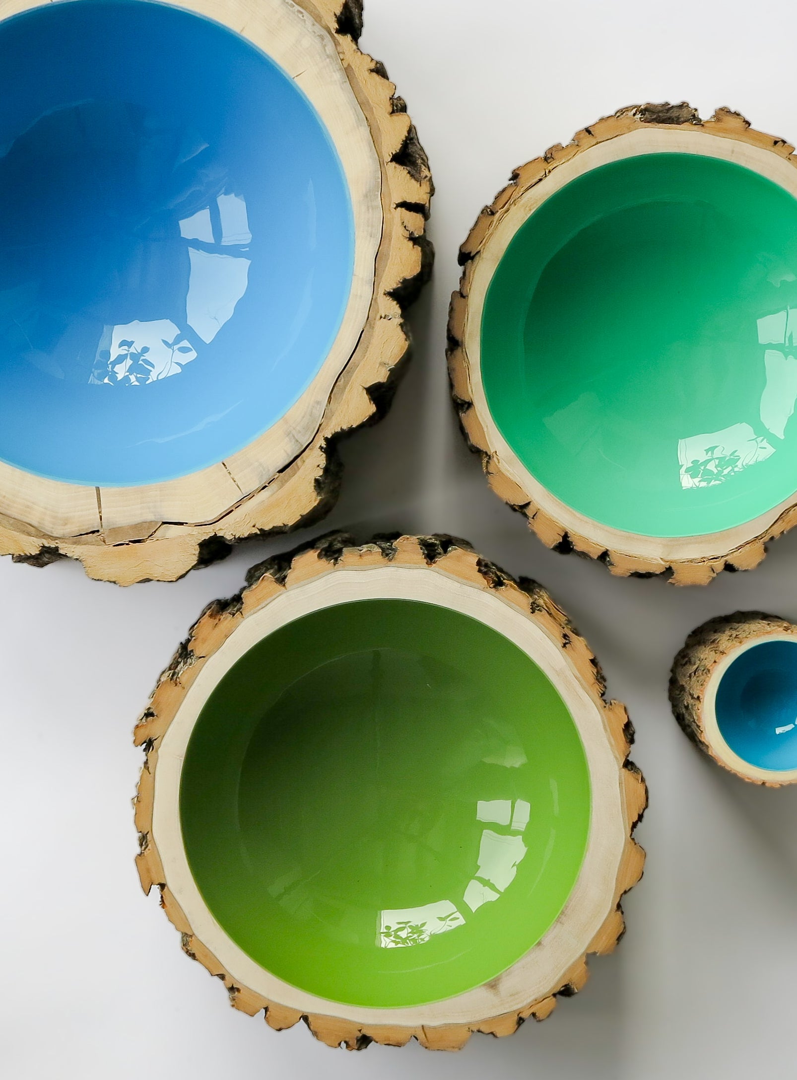 Log Bowl | Size 11 | Bluejay