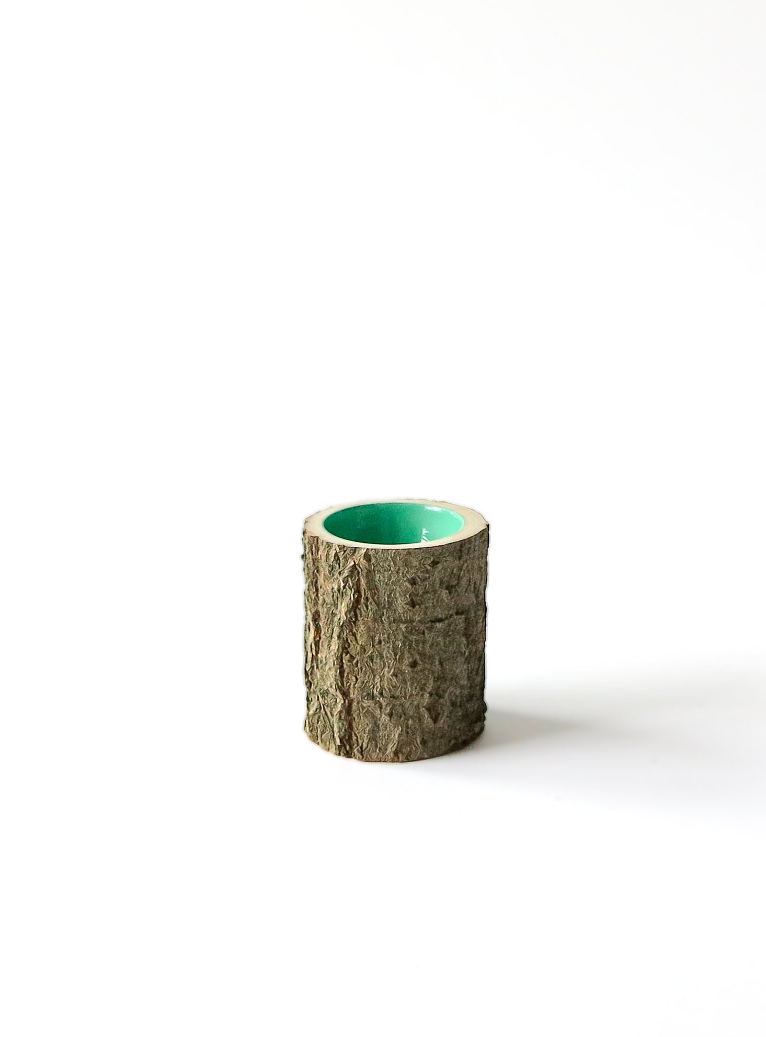 Log Bowl |  Size 2 | Aqua