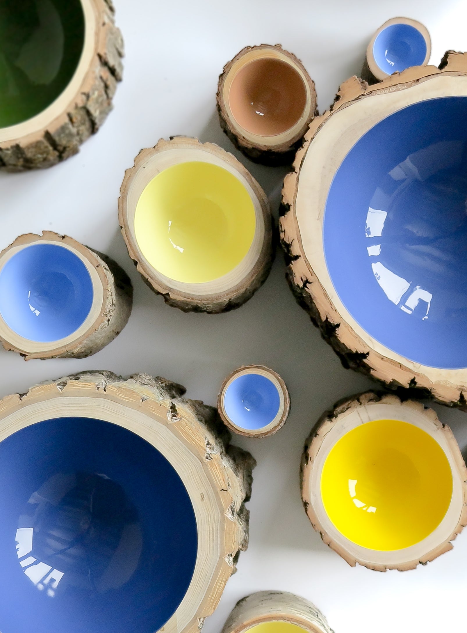 Log Bowl |  Size 2 | Periwinkle