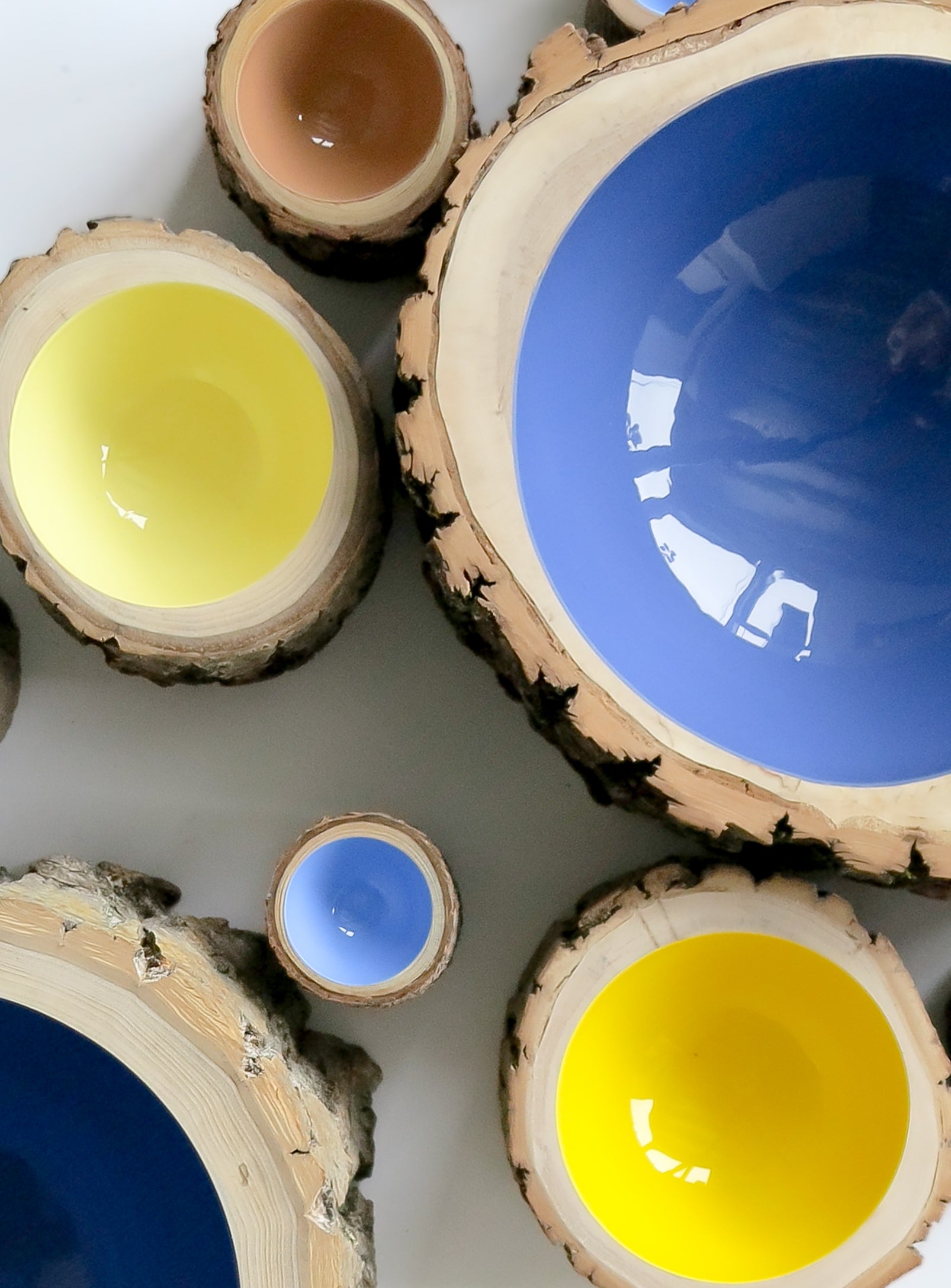 Log Bowl |  Size 2 | Periwinkle