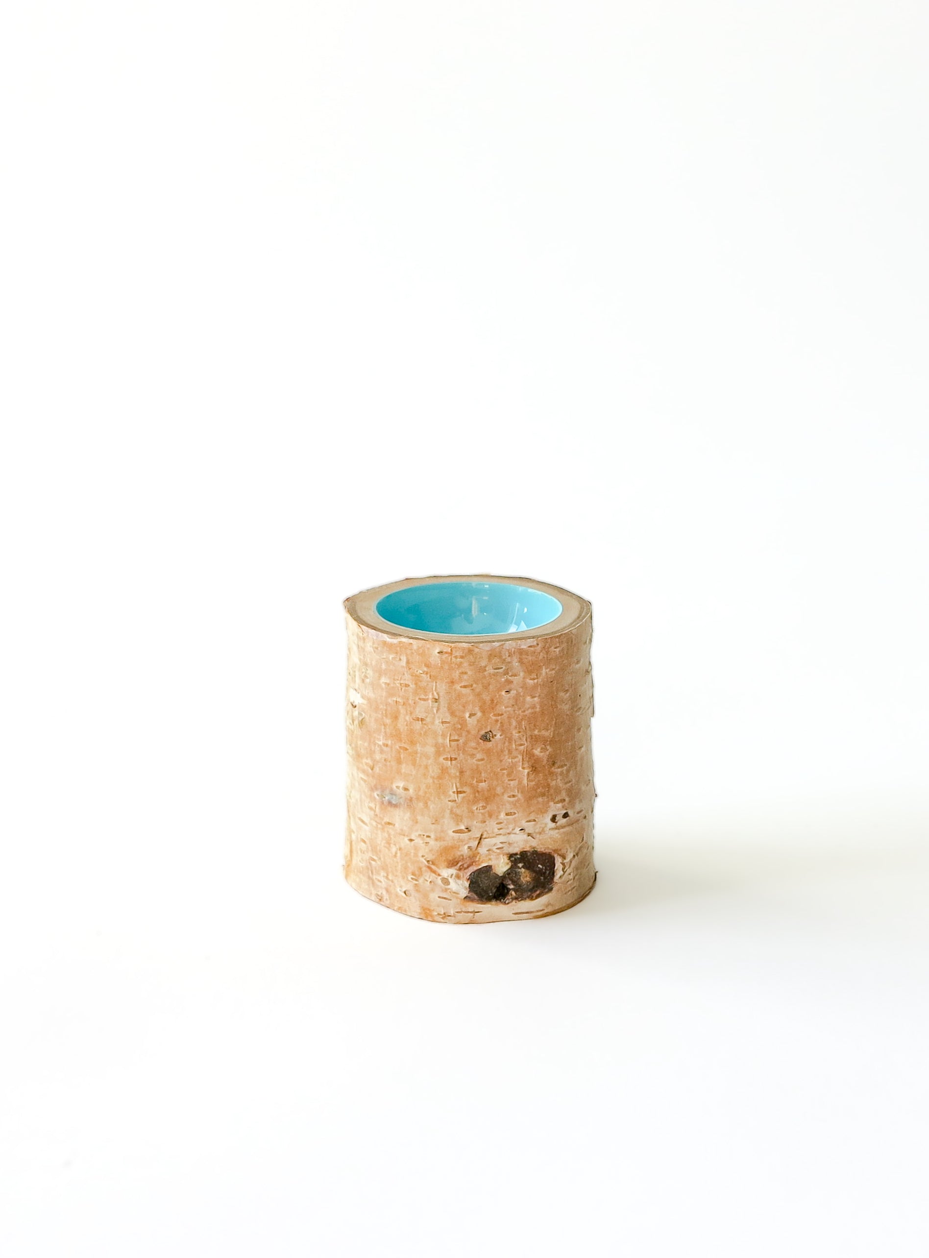 Log Bowl |  Size 2 | Robin's Egg