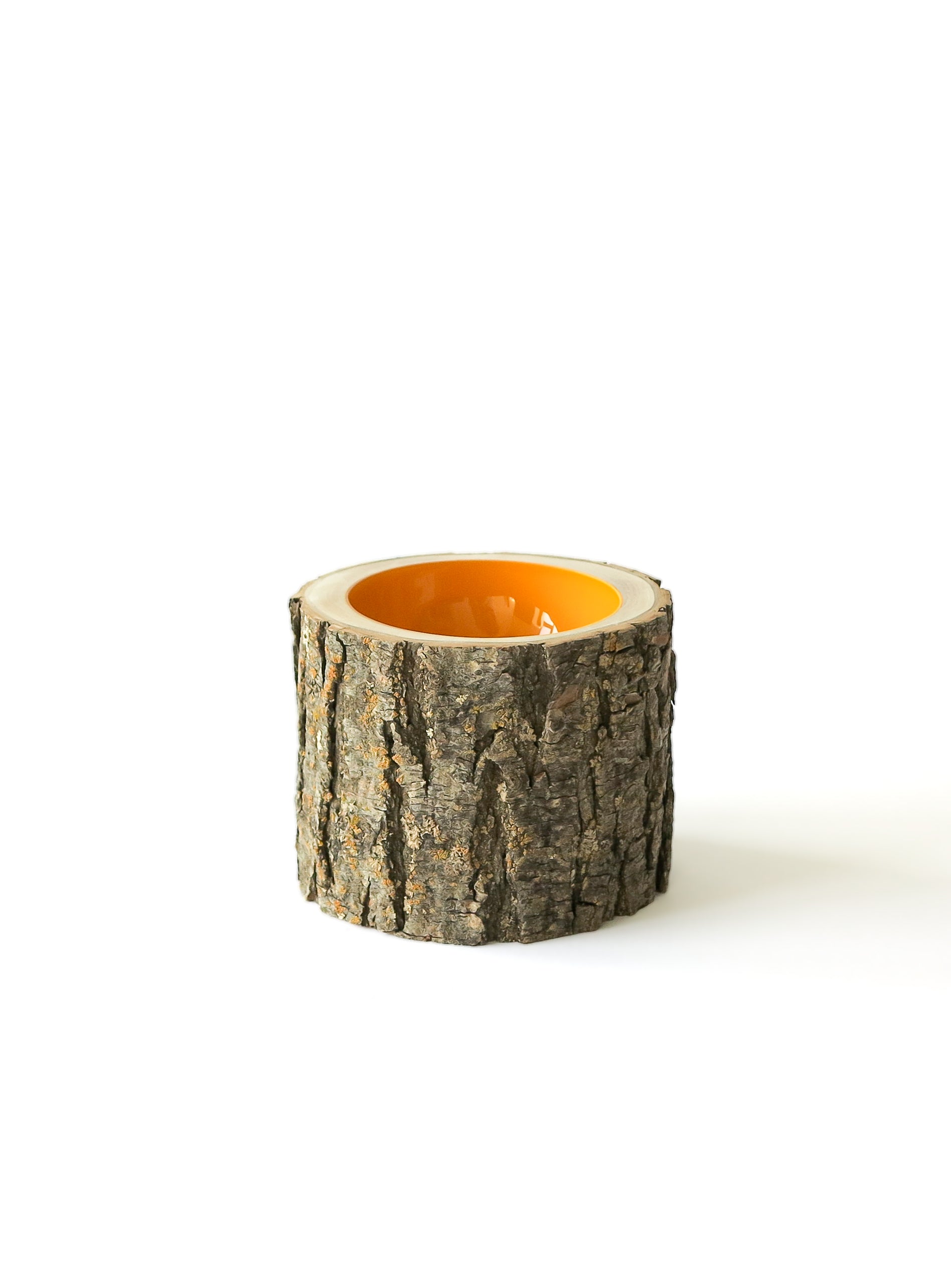 Log Bowl |  Size 3 | Mandarin