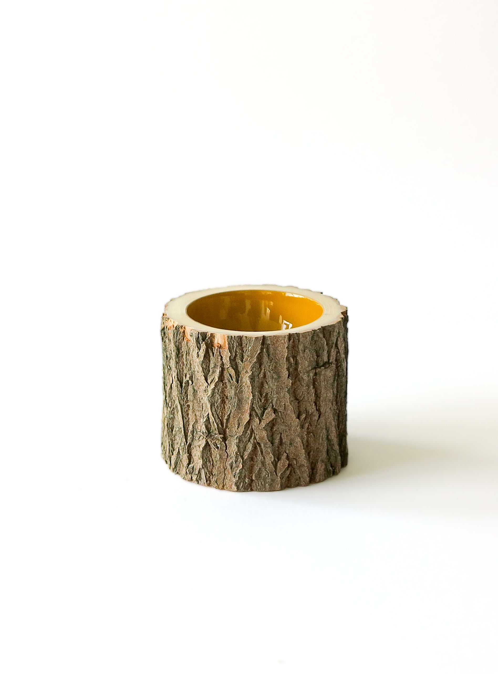 Log Bowl |  Size 3 | Ochre