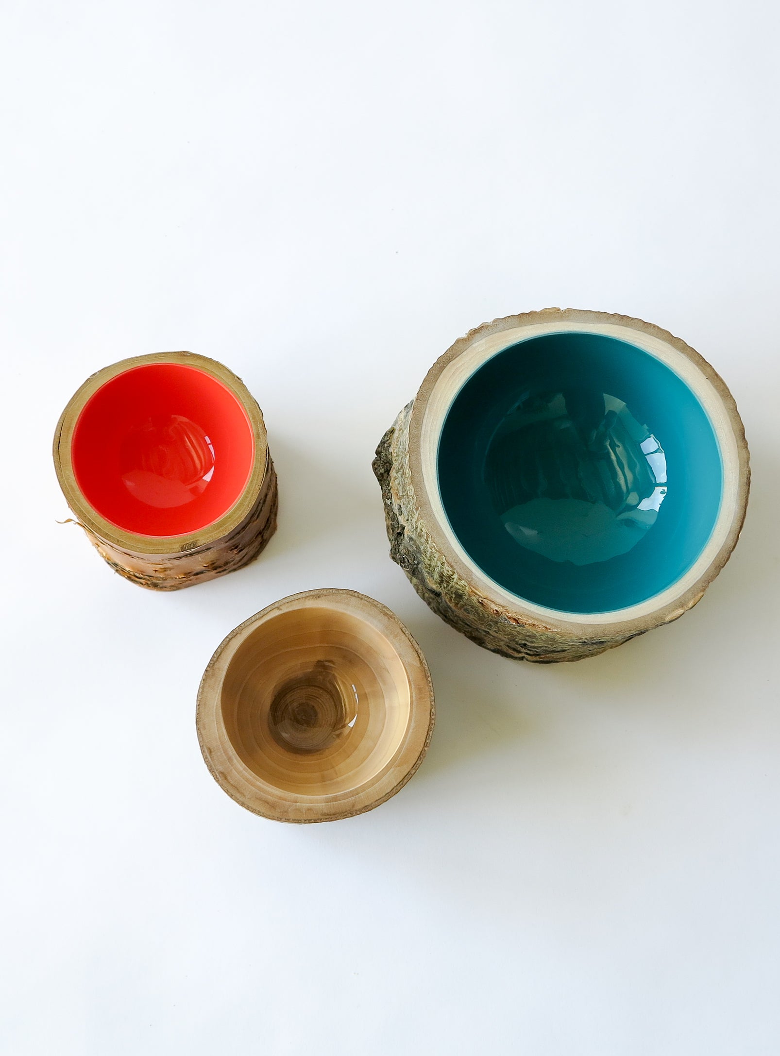 Log Bowl | Size 5 | Turquoise