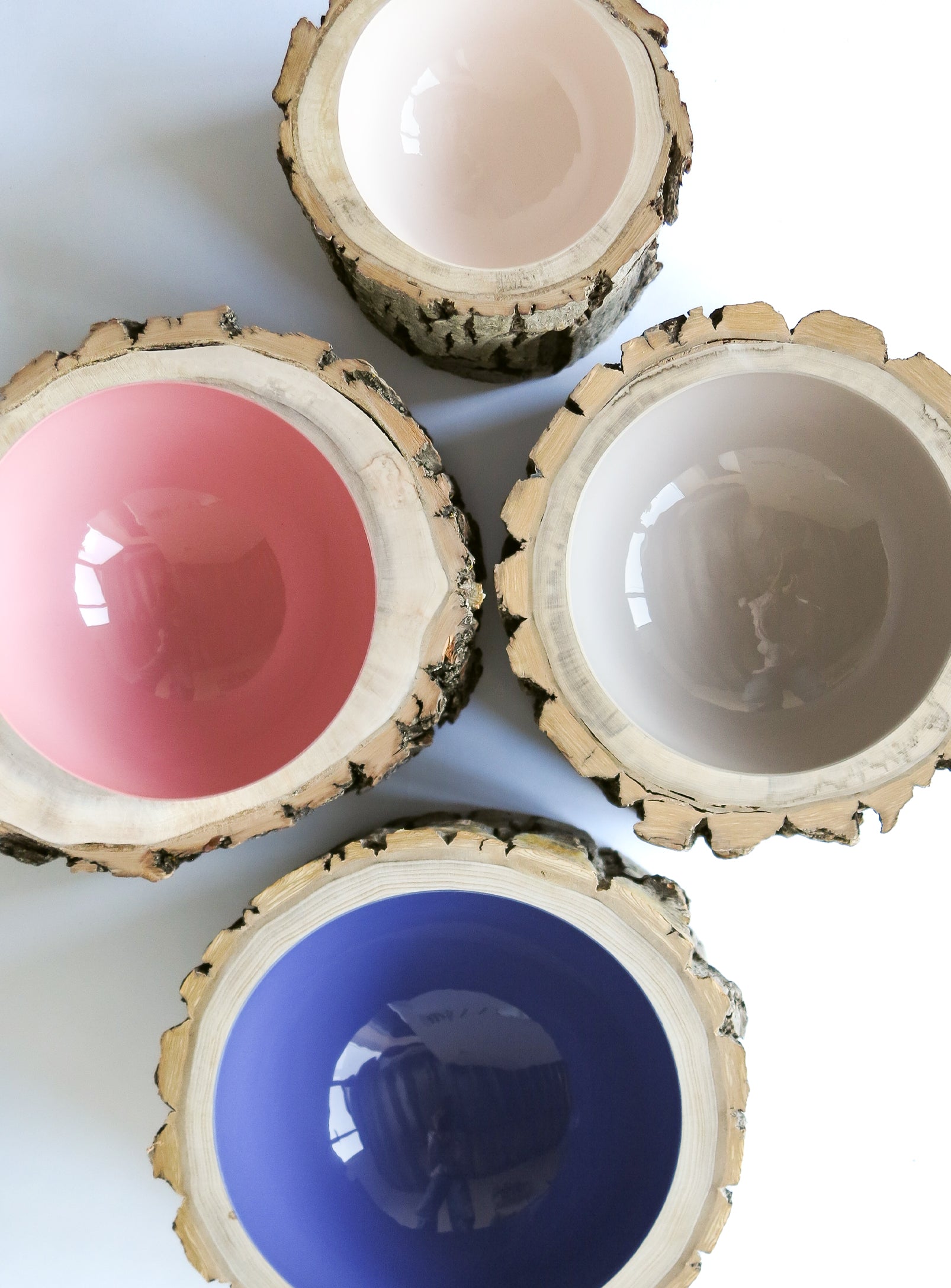 Log Bowl | Size 7 | Rose