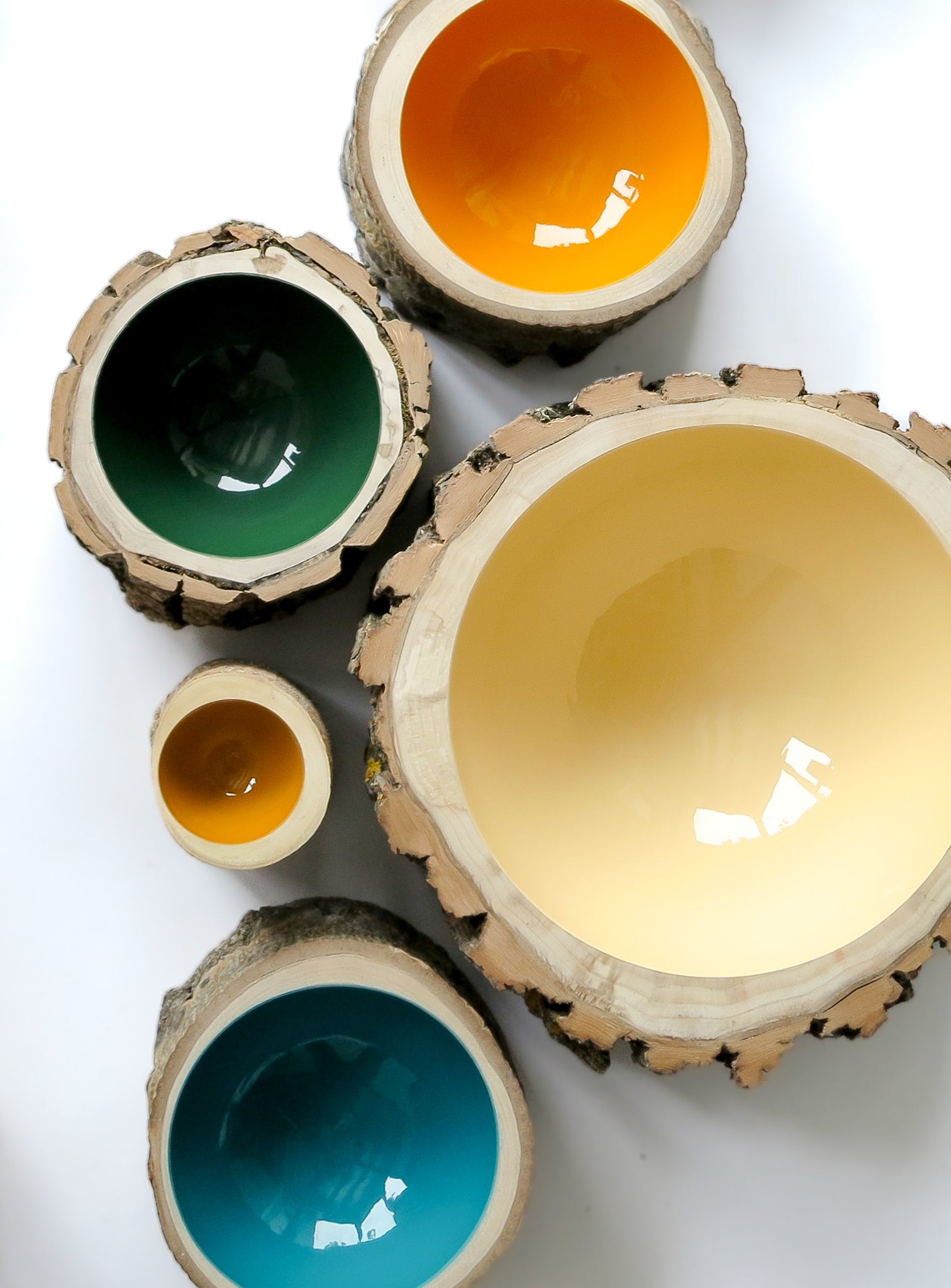 Log Bowl | Size 5 | Turquoise