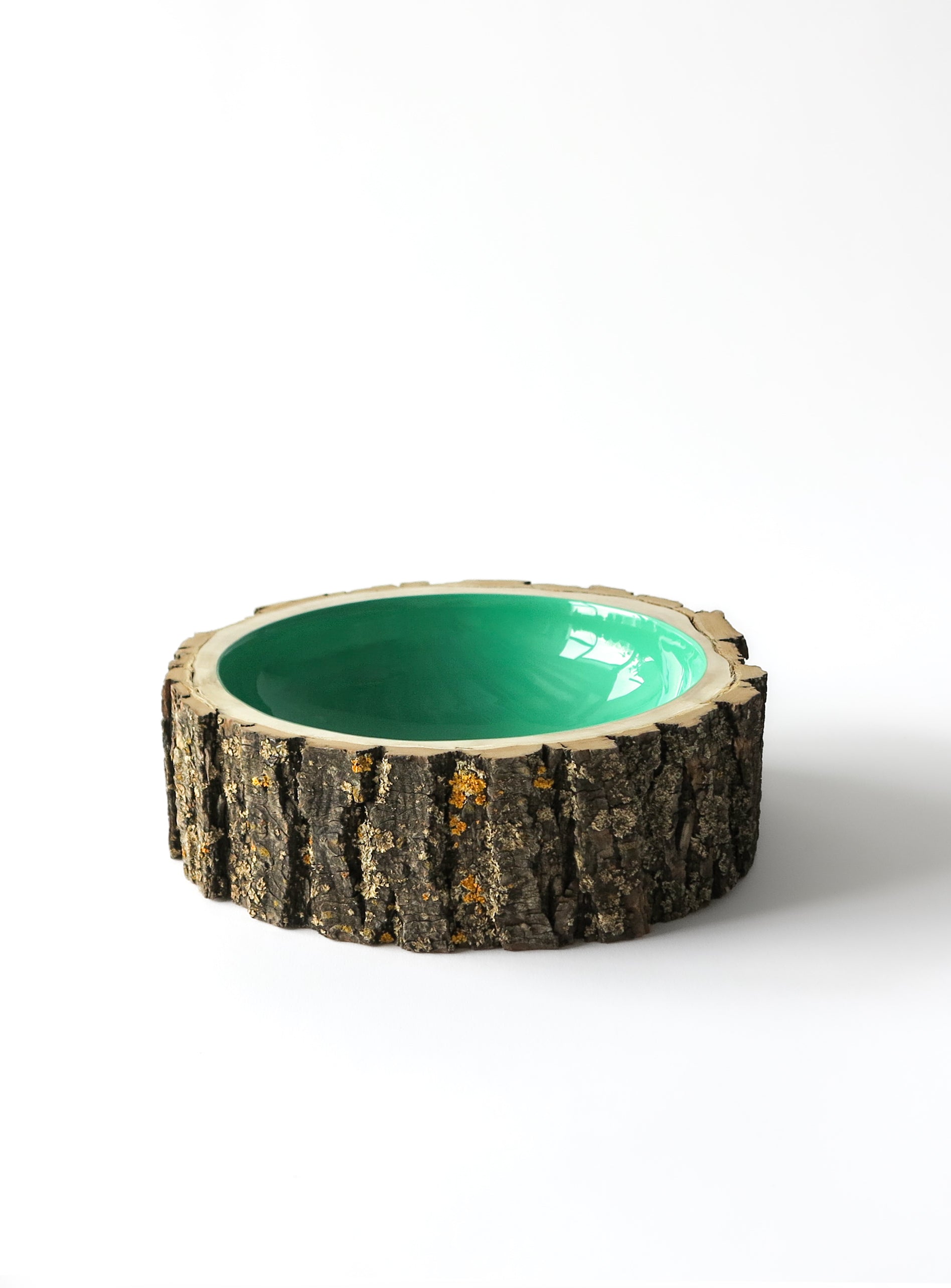 Log Bowl | Size 8 | Aqua