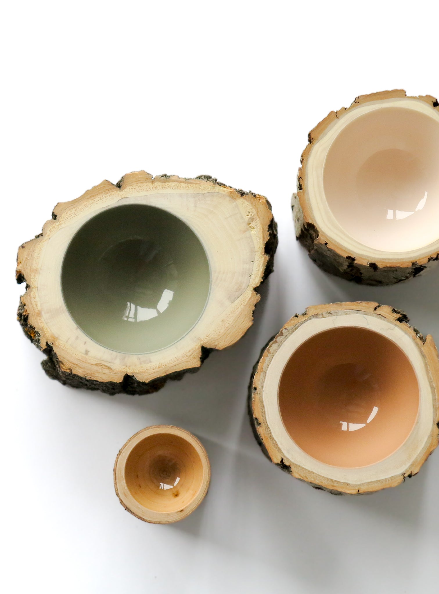 Log Bowl | Size 3 | Clay