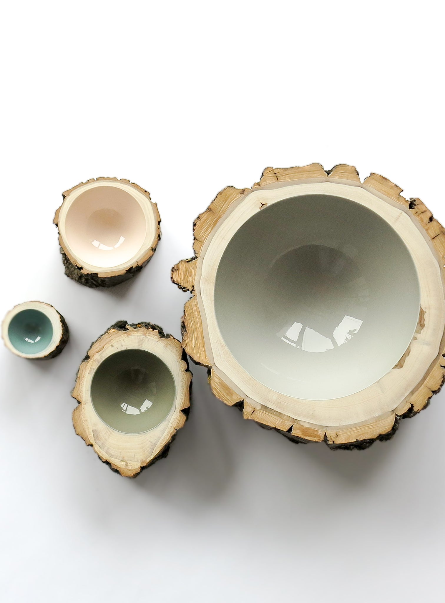 Log Bowl | Size 3 | Clay