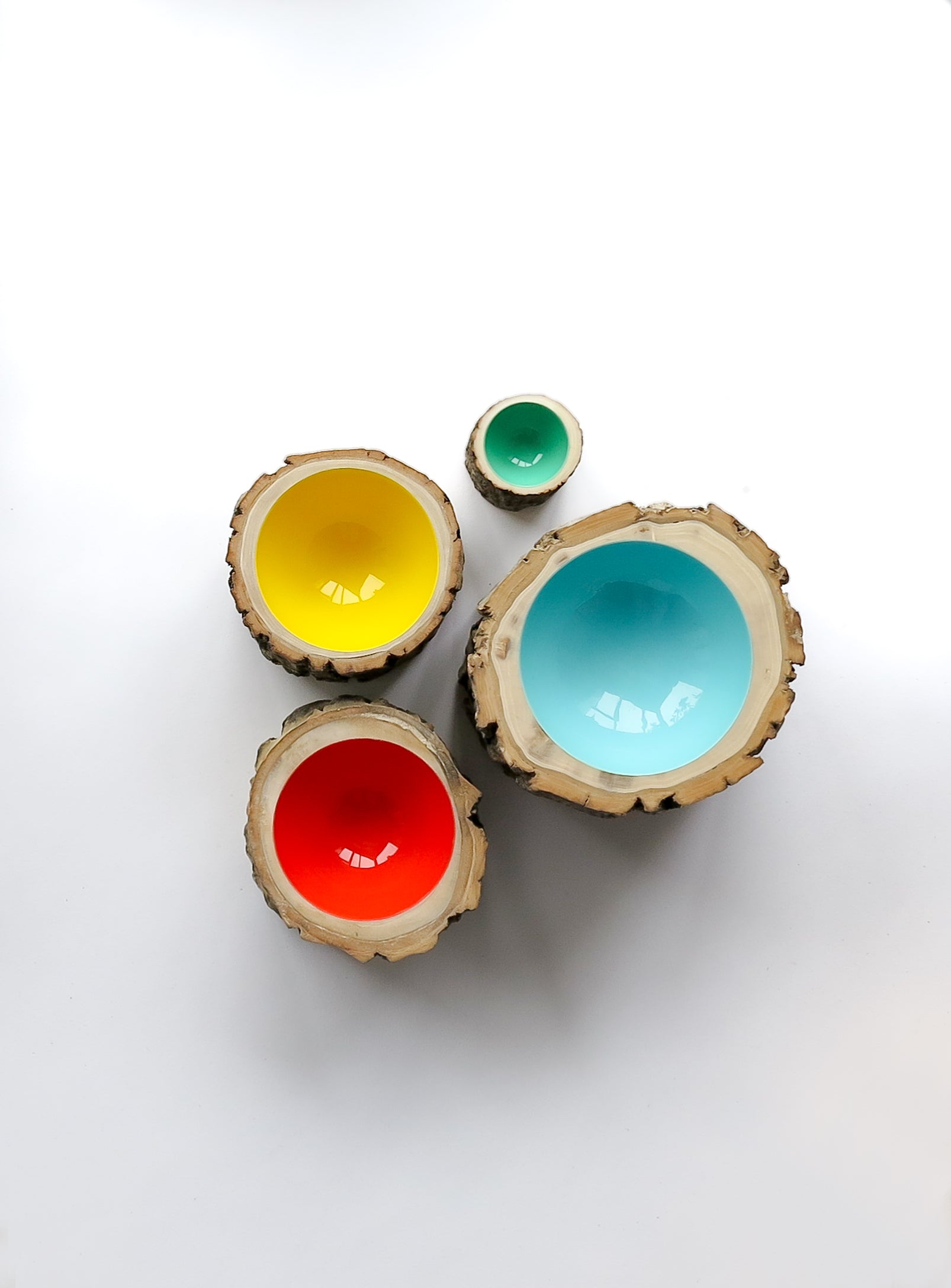 Log Bowl | Size 5 | Robin's Egg