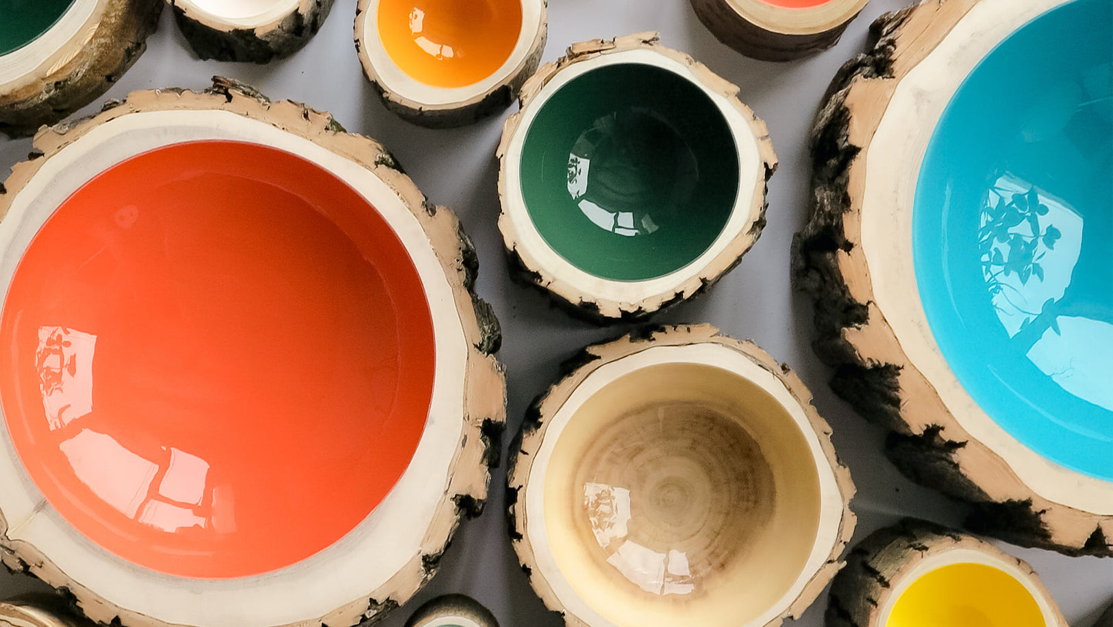 Log Bowl | Size 10 | Coral