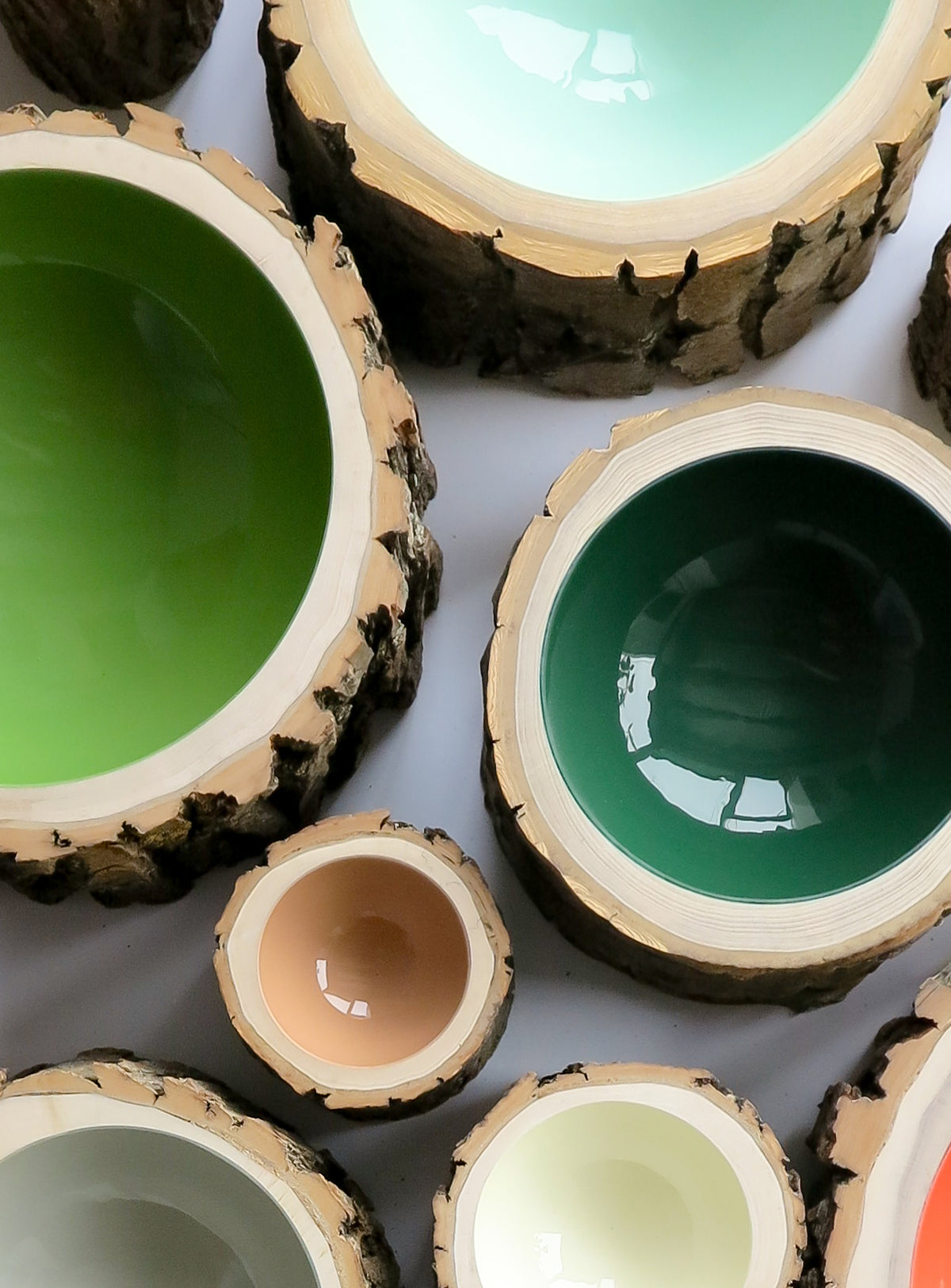 Log Bowl | Size 8 | Ice