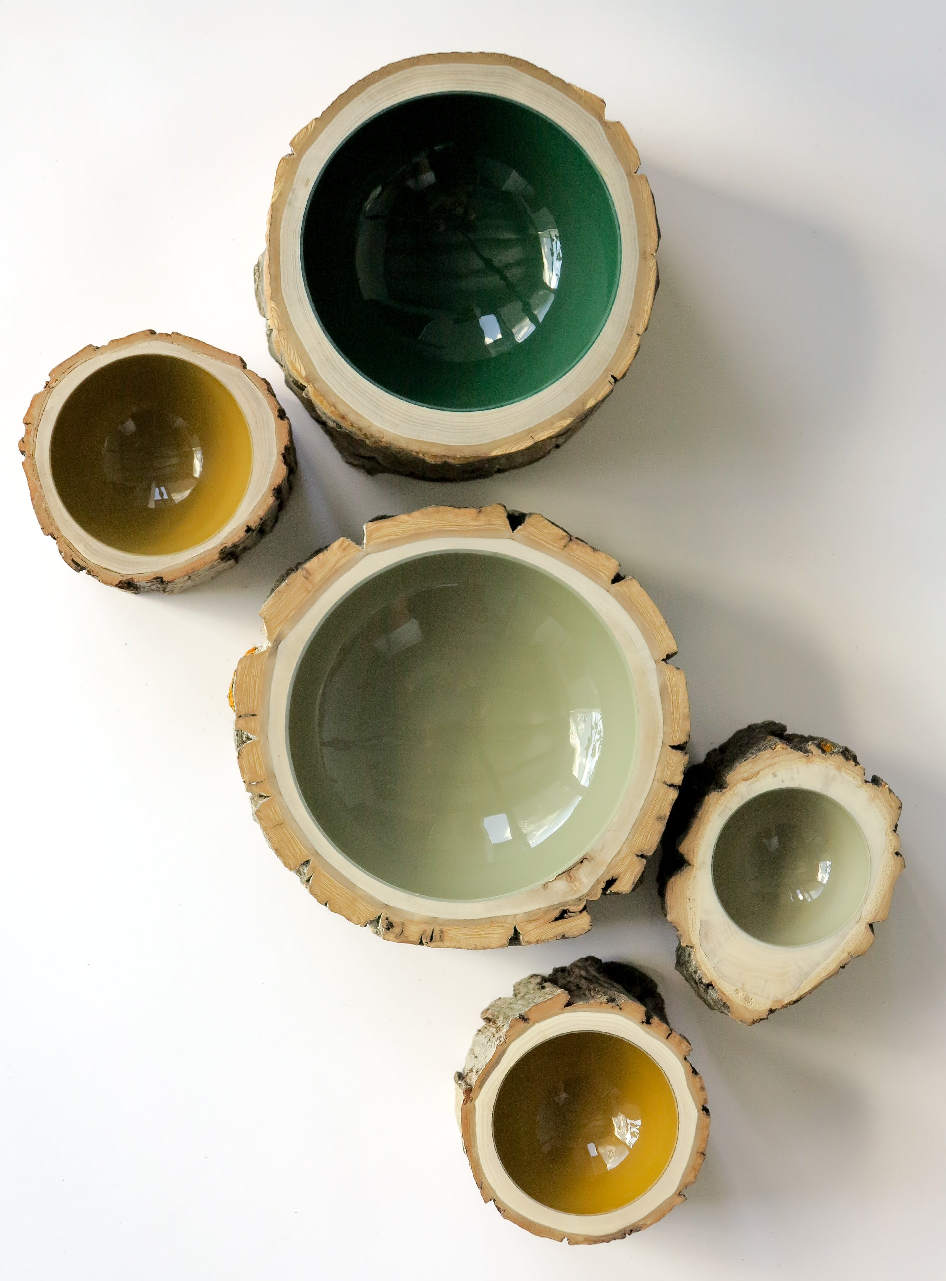 Log Bowl | Size 7 | Clay