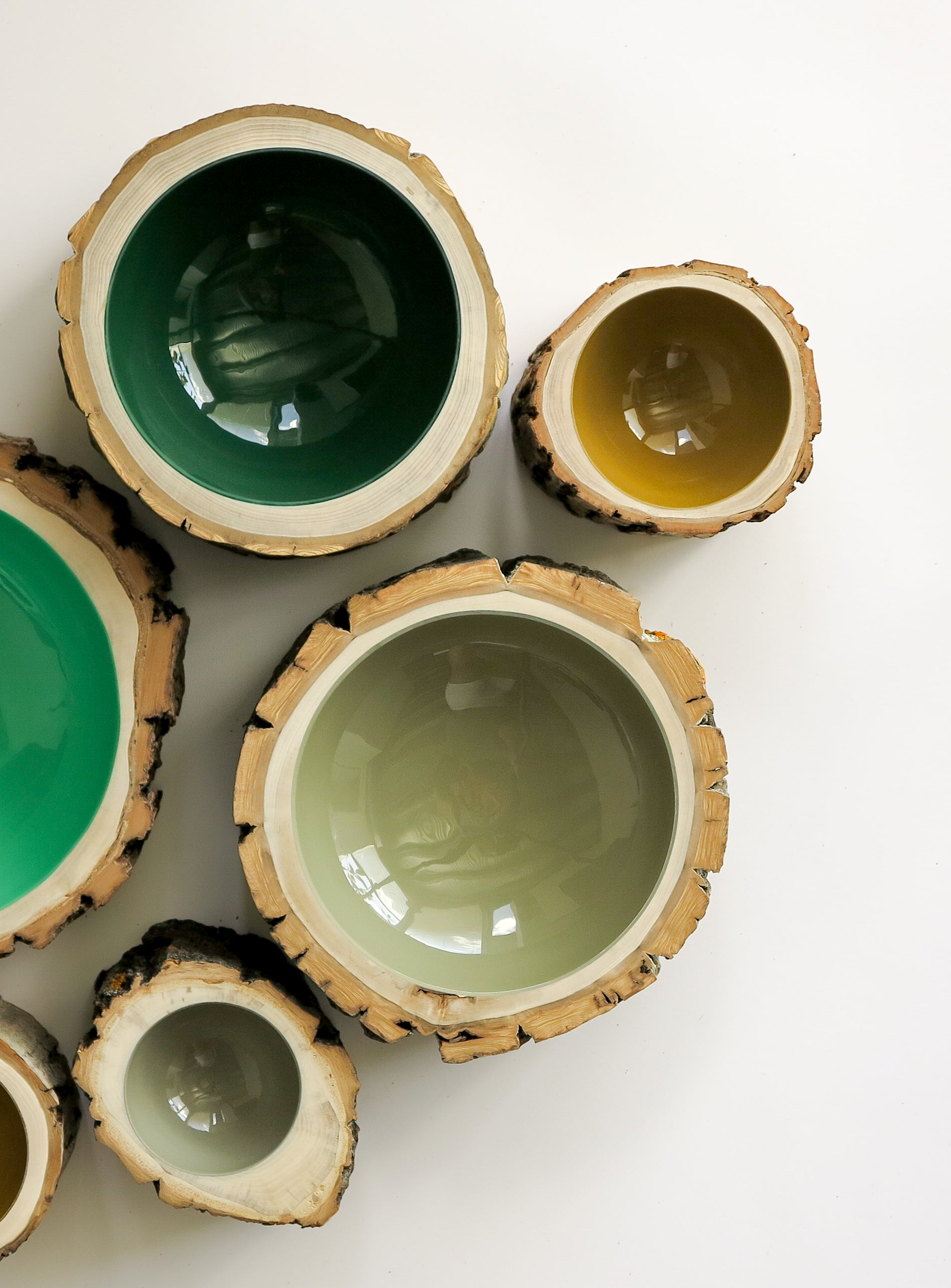 Log Bowl | Size 7 | Clay