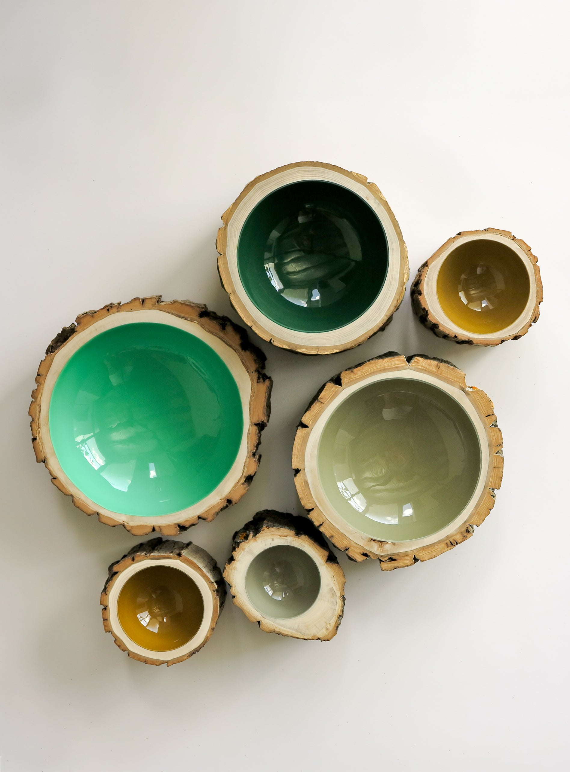 Log Bowl | Size 7 | Clay