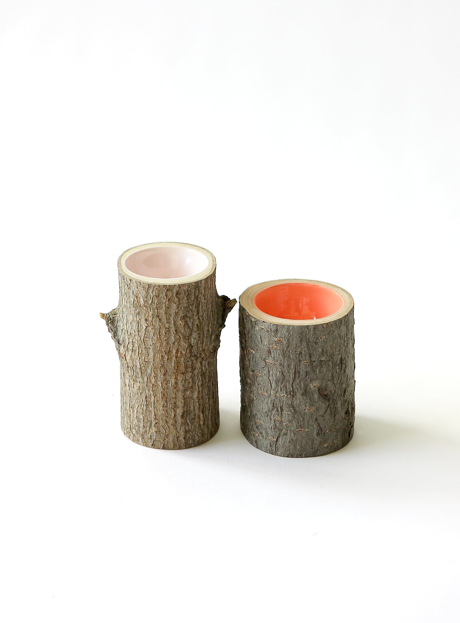 Log Bowl | Duo Gift Set |  Blossom, Grapefruit