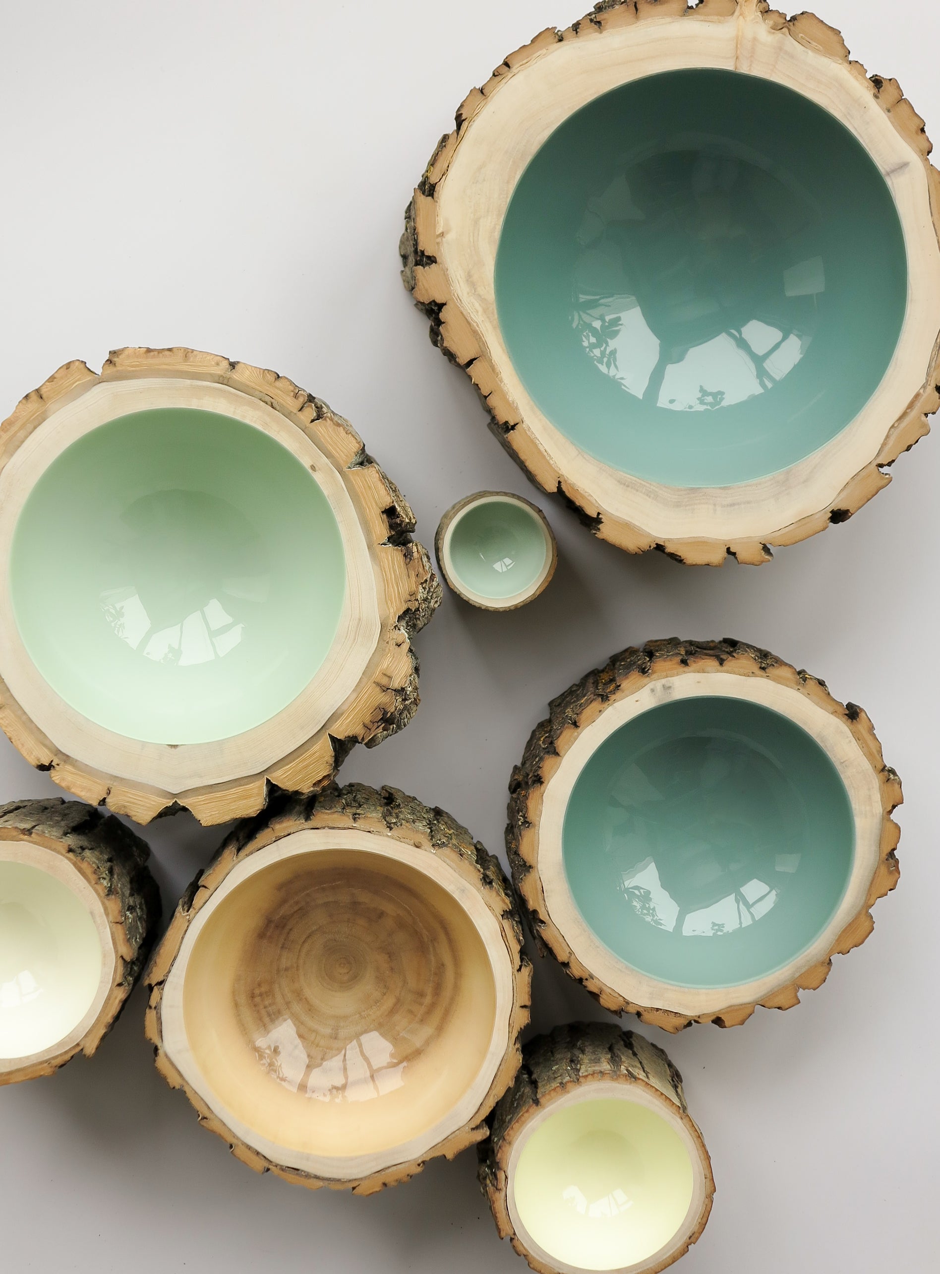 Log Bowl | Size 6 | Sage