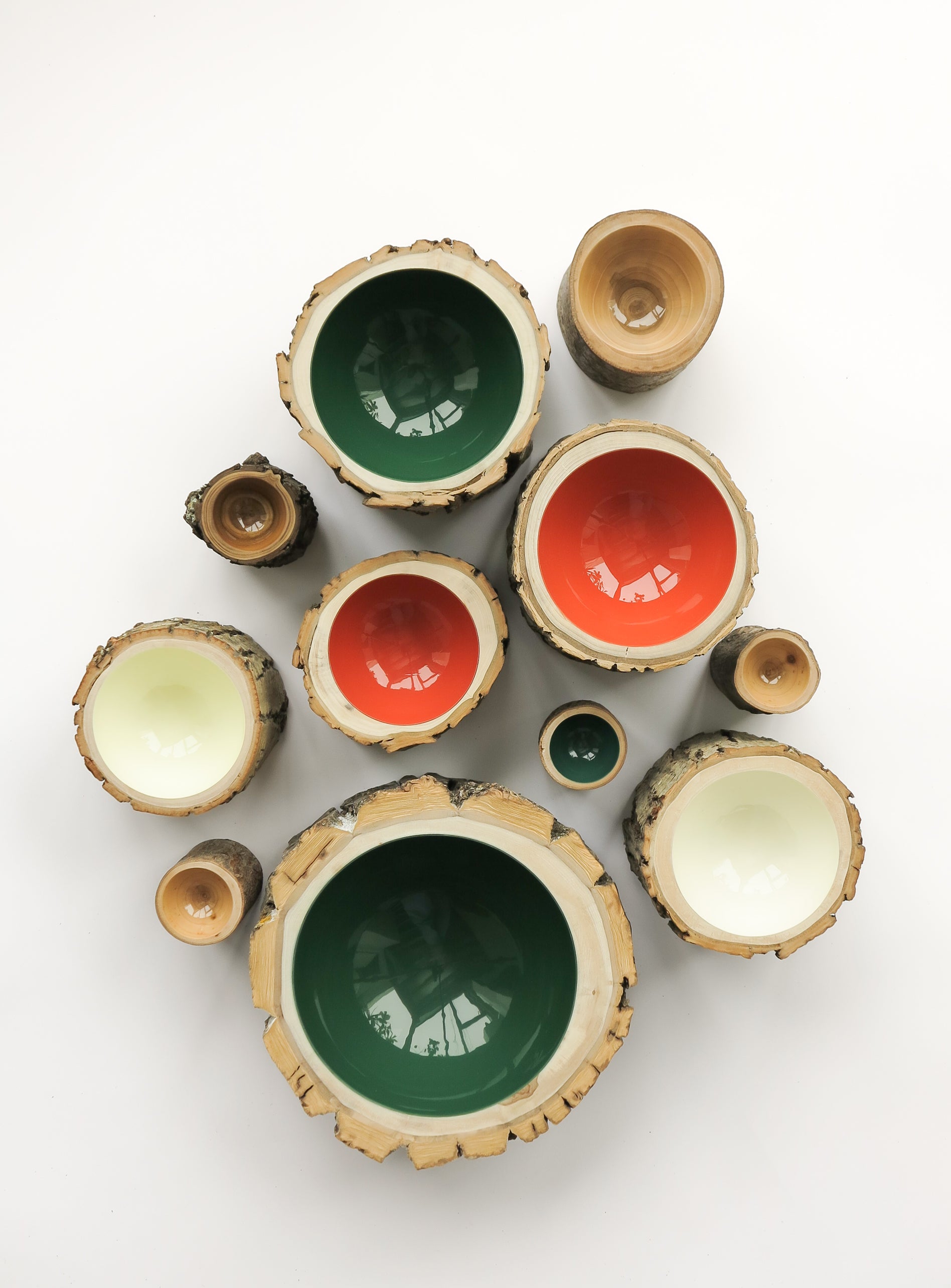 Log Bowl | Size 7 | Forest