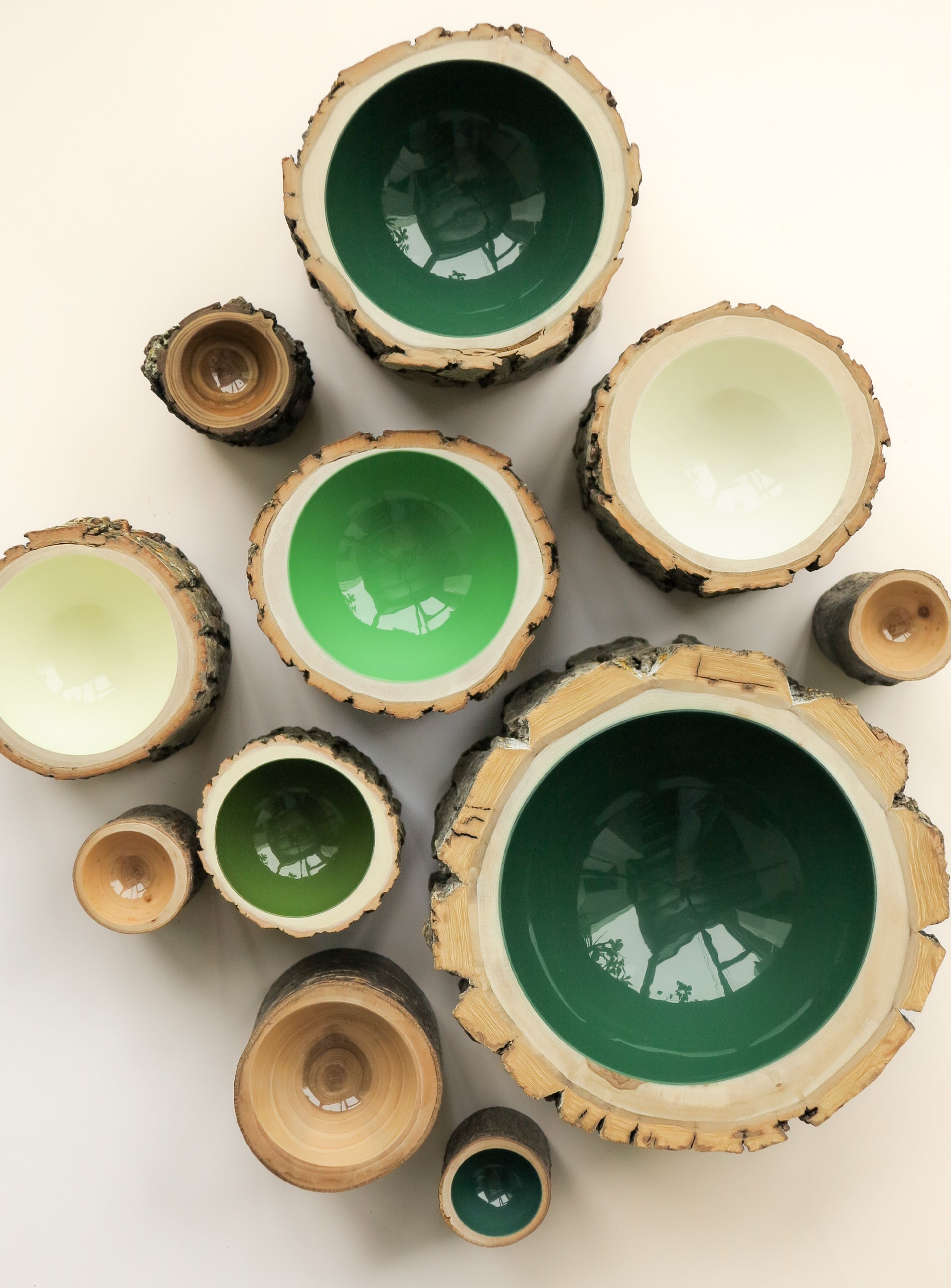 Log Bowl | Size 7 | Forest