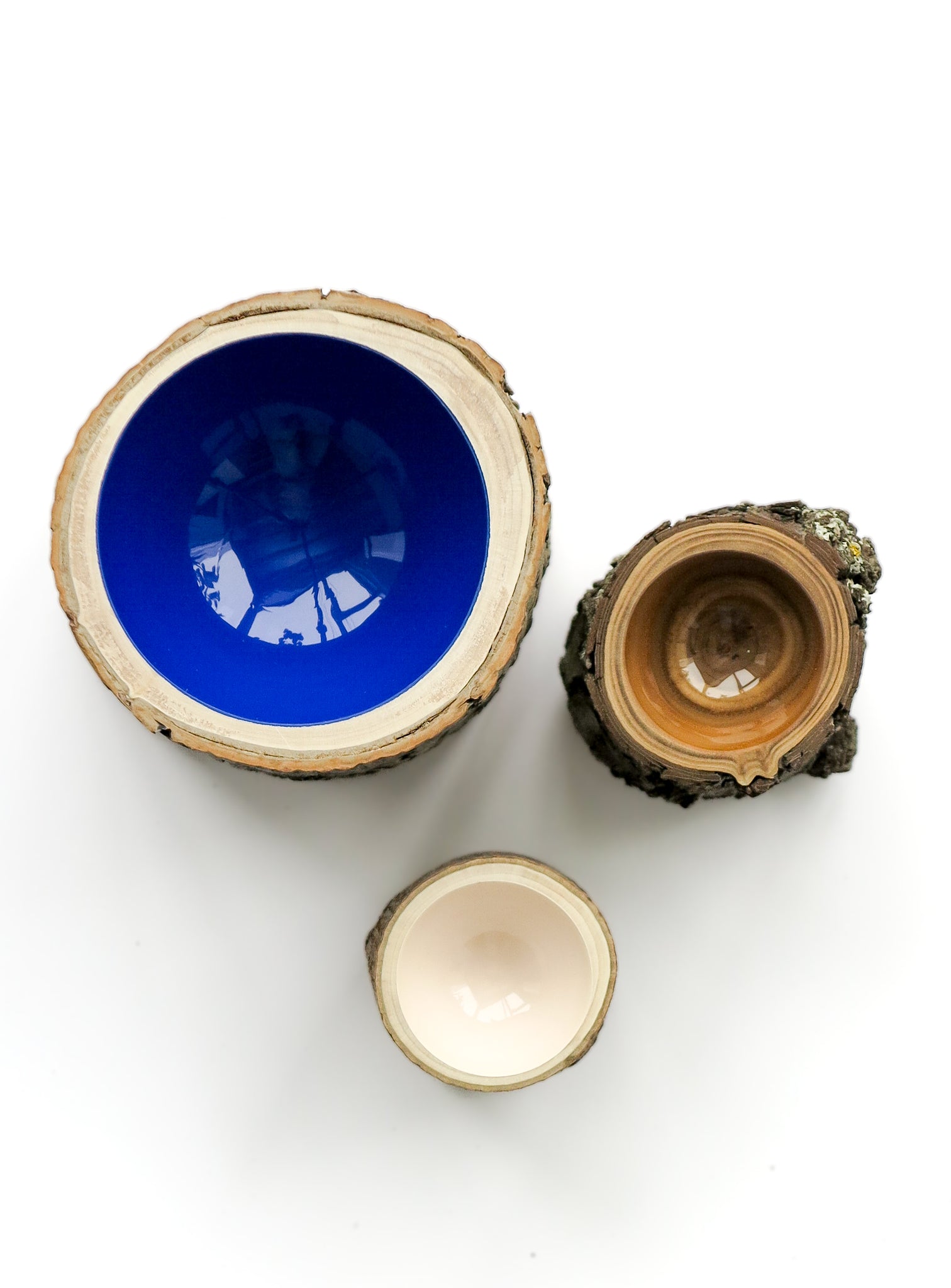 Log Bowl |  Size 3 | Cobalt