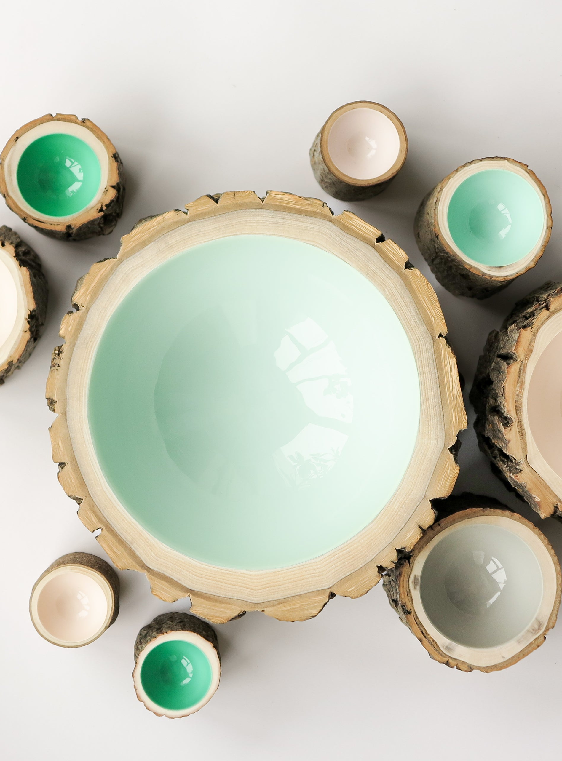 Log Bowl |  Size 2 | Mint