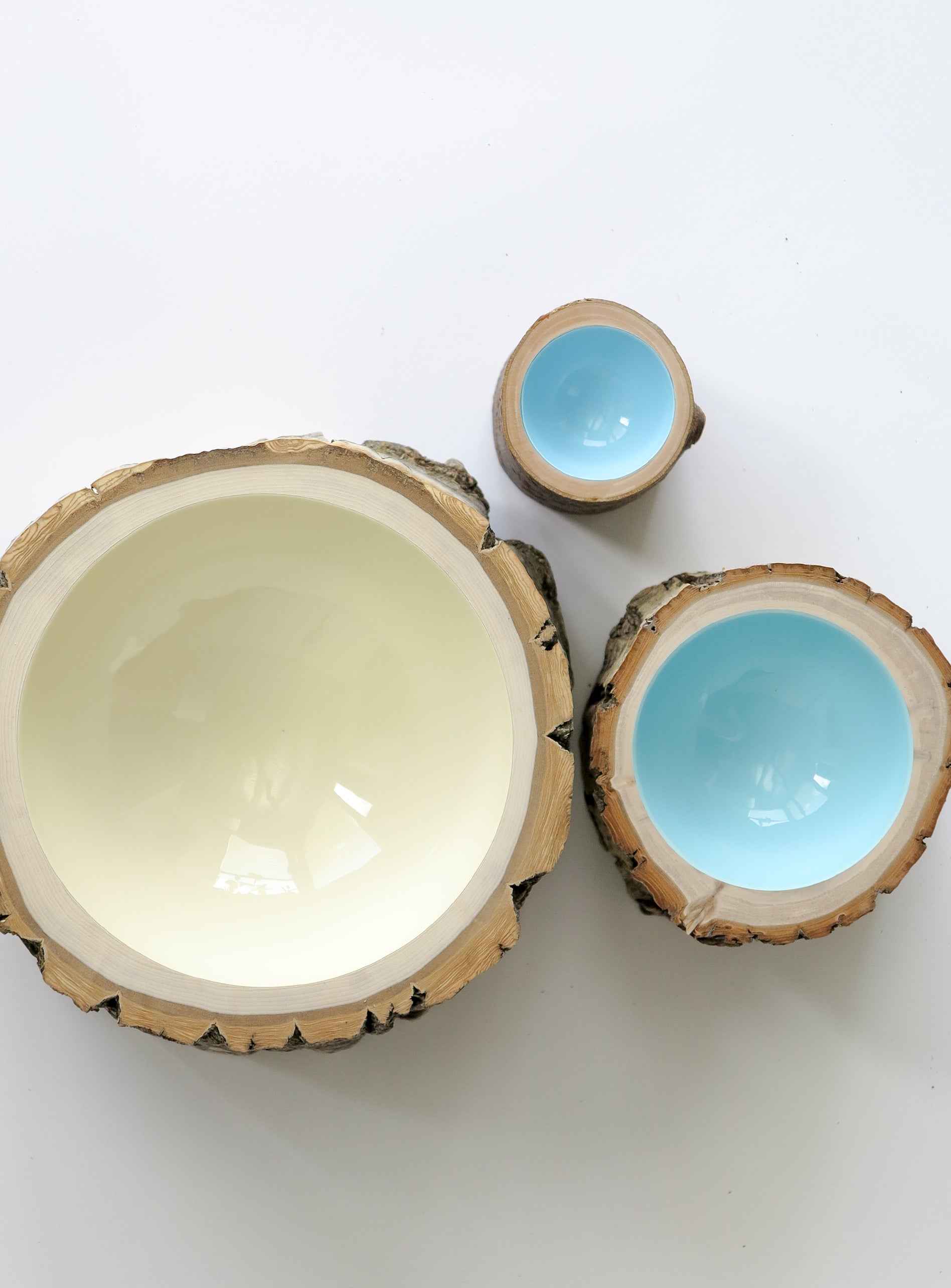 Log Bowl |  Size 2 | Sky