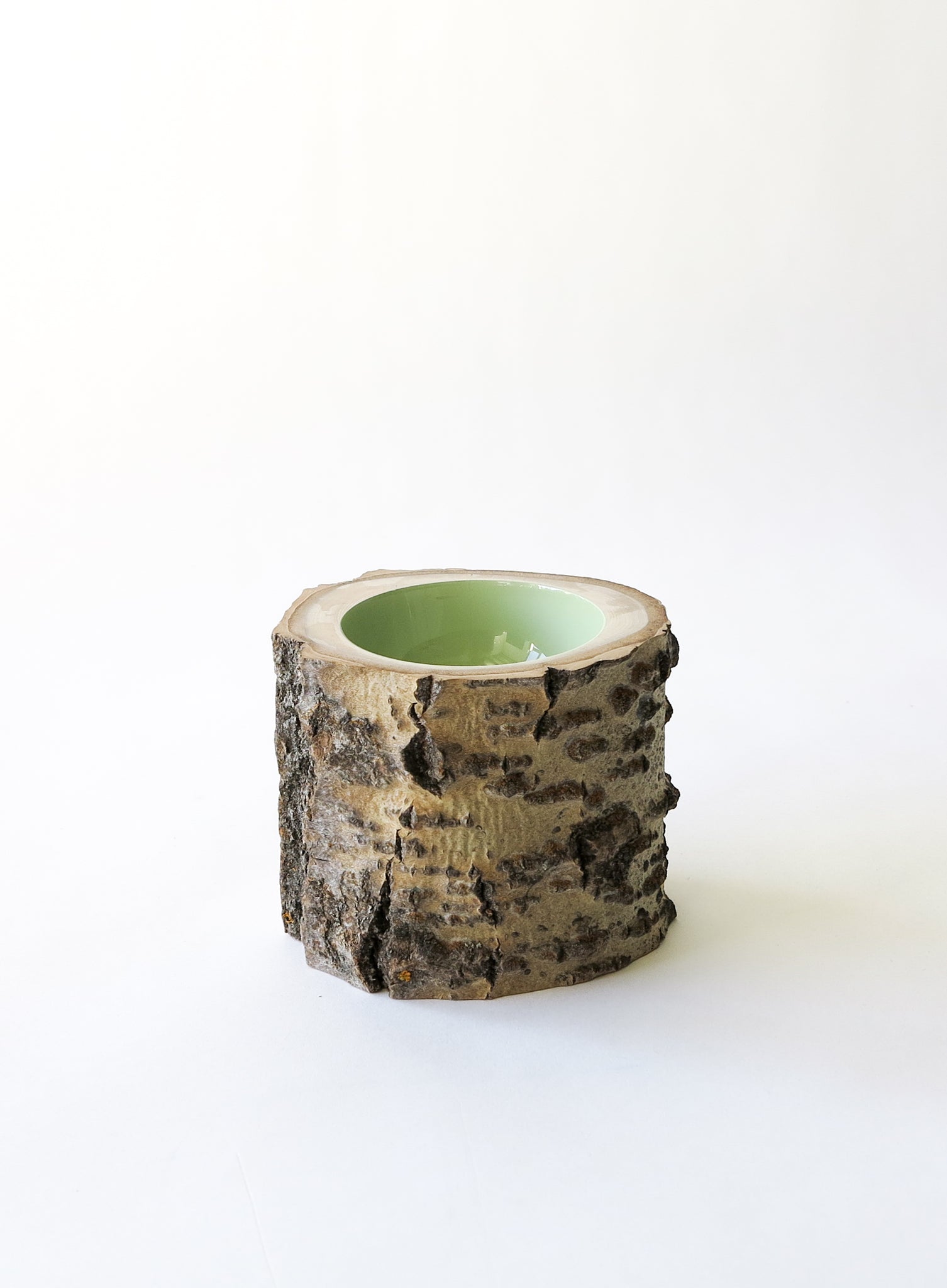 Log Bowl | Size 4 | Lichen