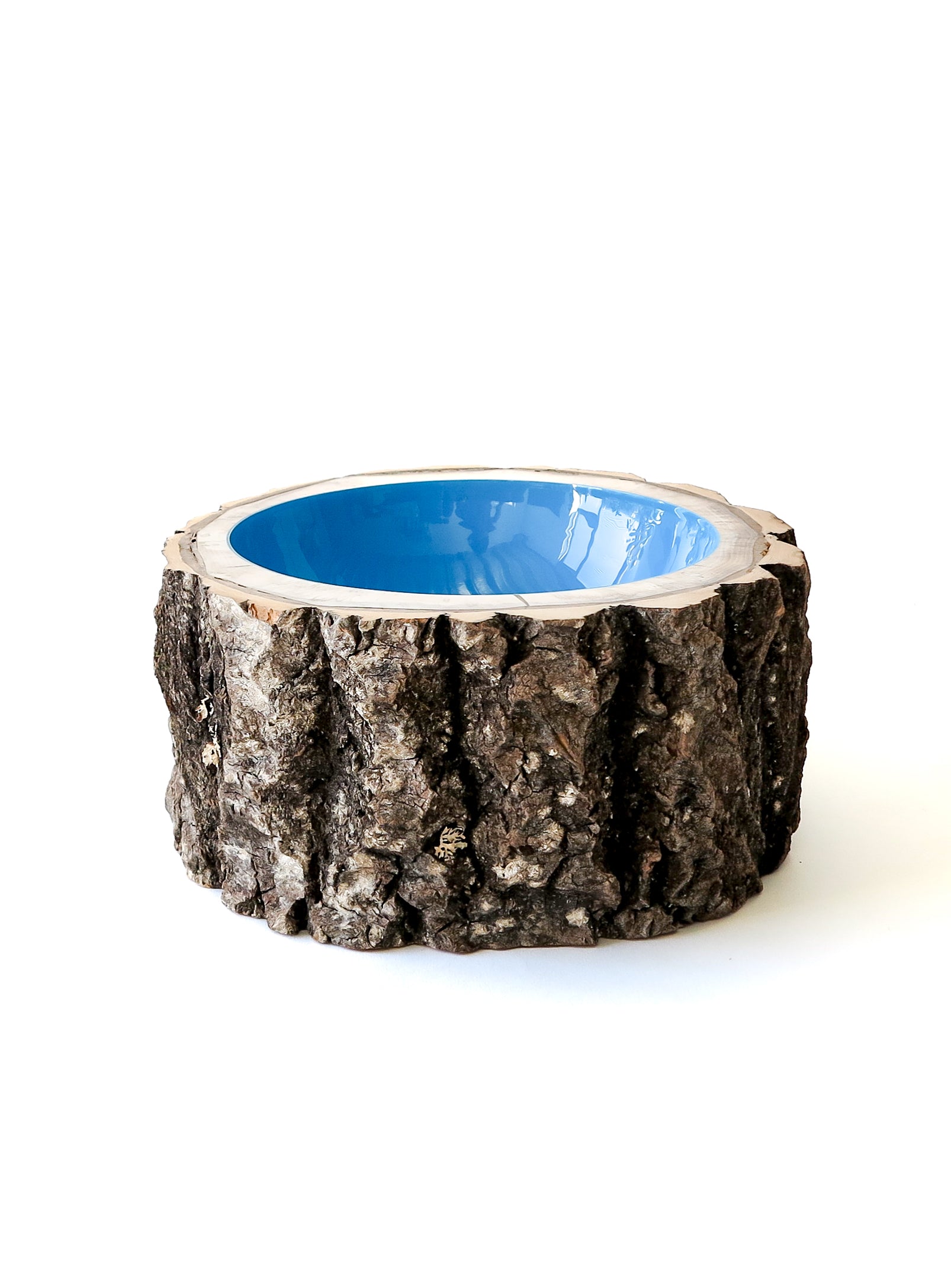 Log Bowl | Size 10 | Bluejay