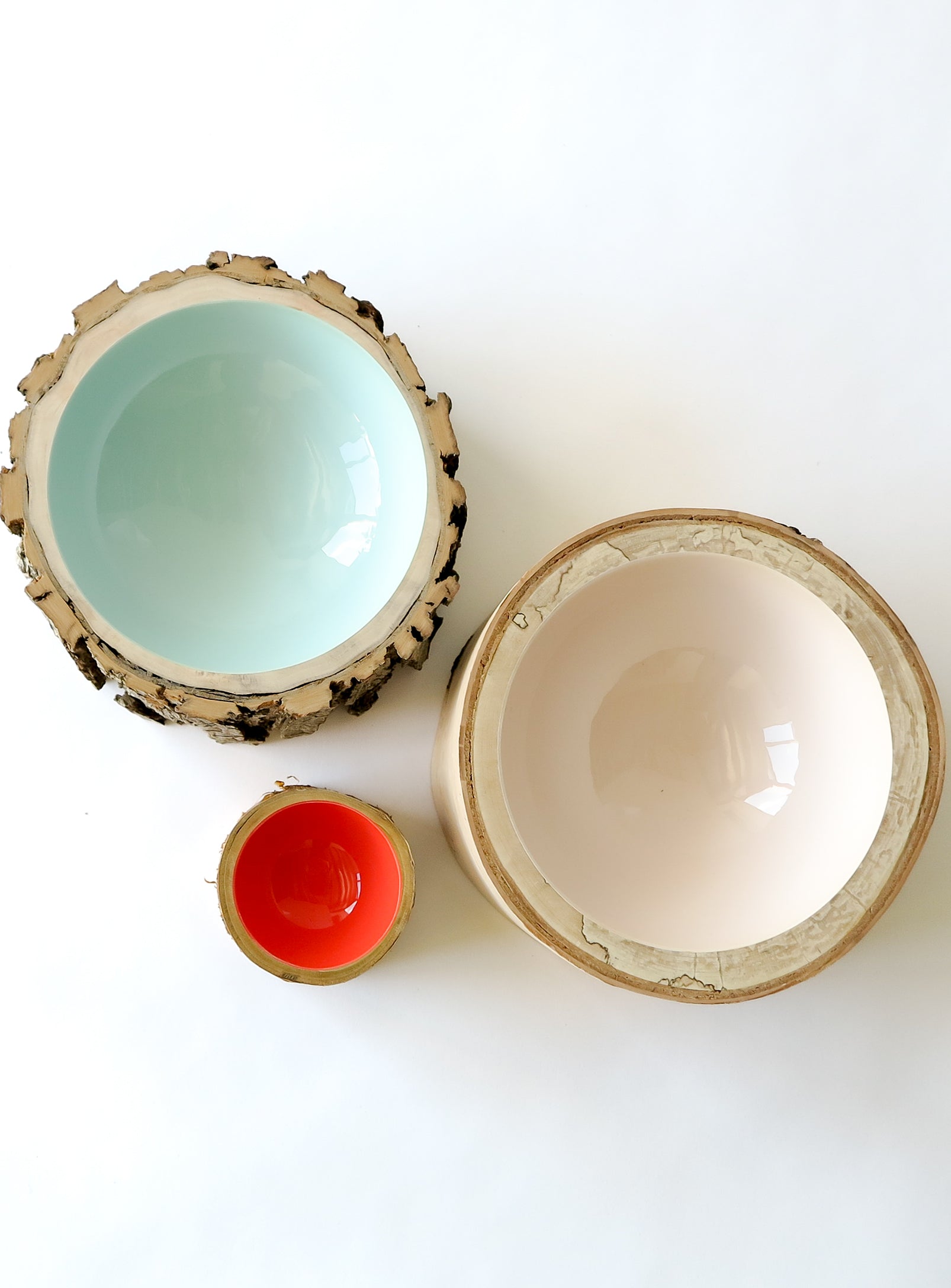Log Bowl | Size 3 | Hibiscus