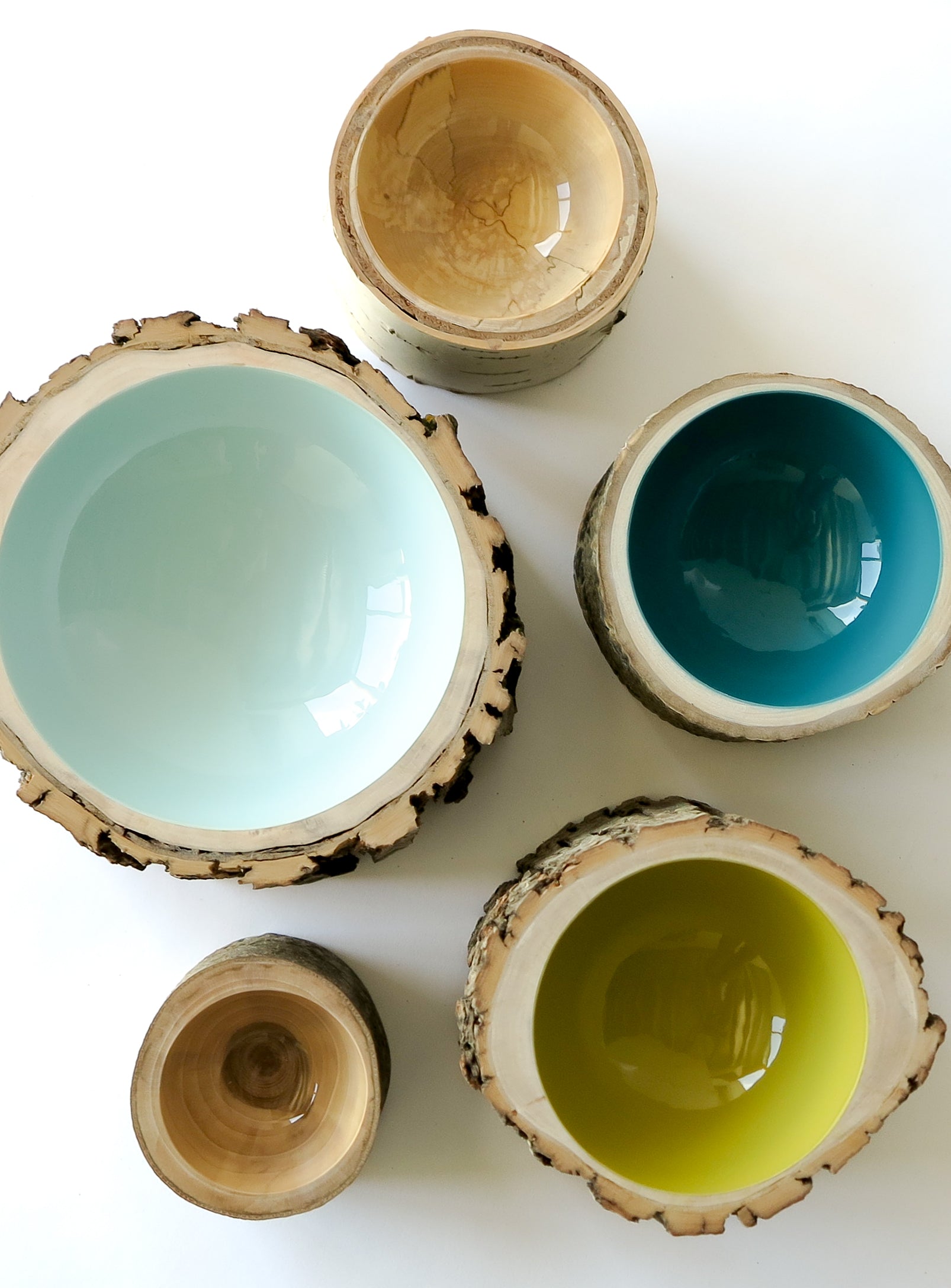 Log Bowl | Size 5 | Turquoise