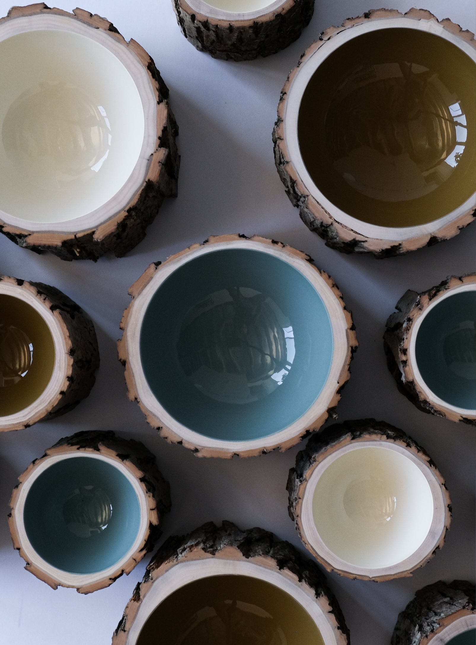 Log Bowl | Size 6 | Sage